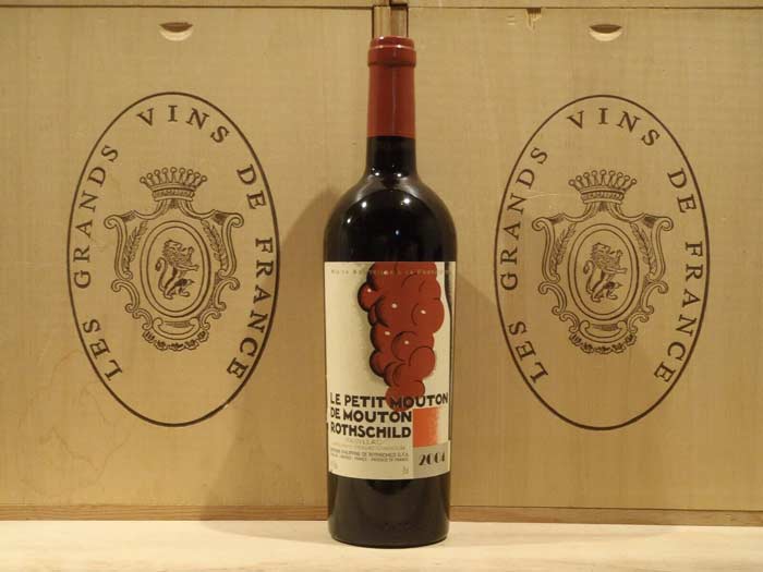 Rượu vang Pháp Petit Mouton de chateau Mouton Rothschild 2004