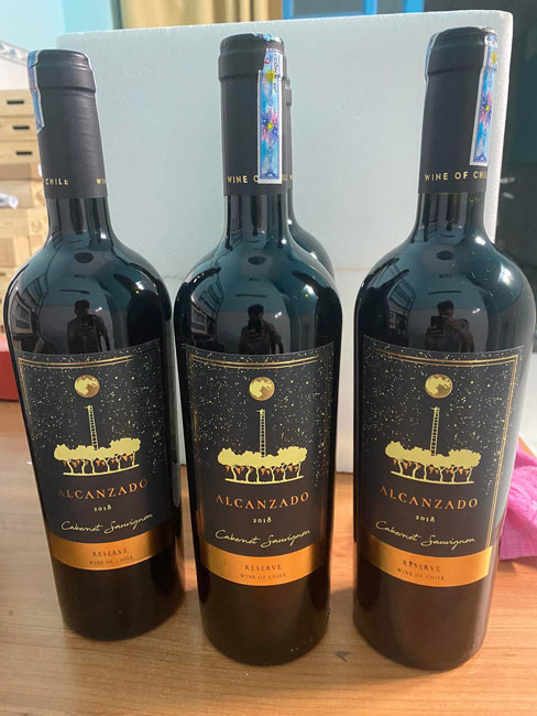 Rượu vang Chile Alcanzado Reserve