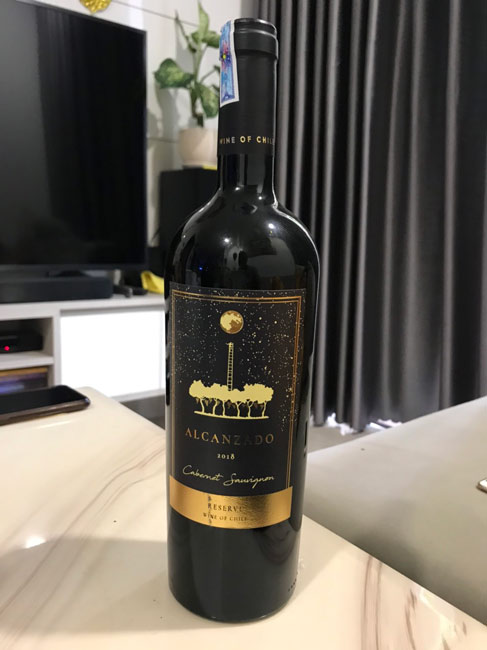 Rượu vang Chile Alcanzado Reserve