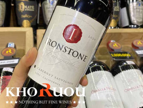 Rượu vang Mỹ Ironstone Cabernet Sauvignon