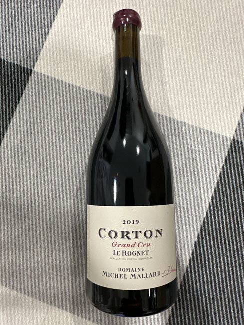 Rượu vang Pháp Corton 1999