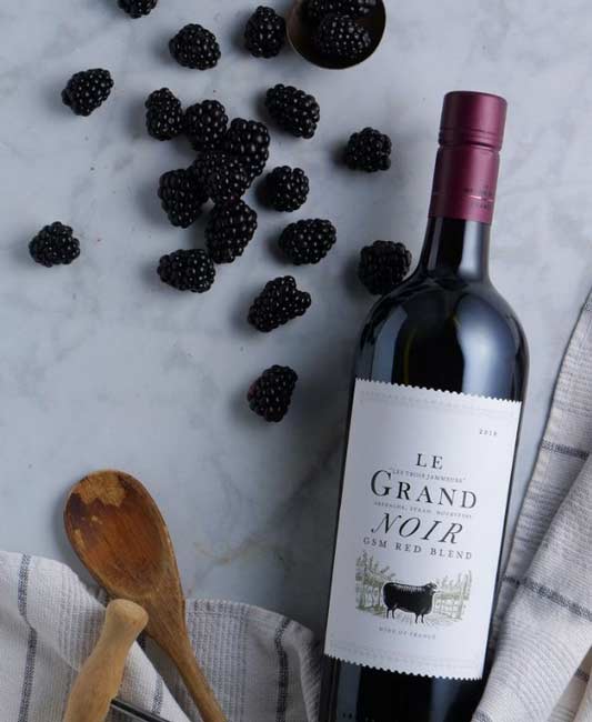 Rượu vang Pháp Le Grand Noir Classic GSM Red Blend 2021