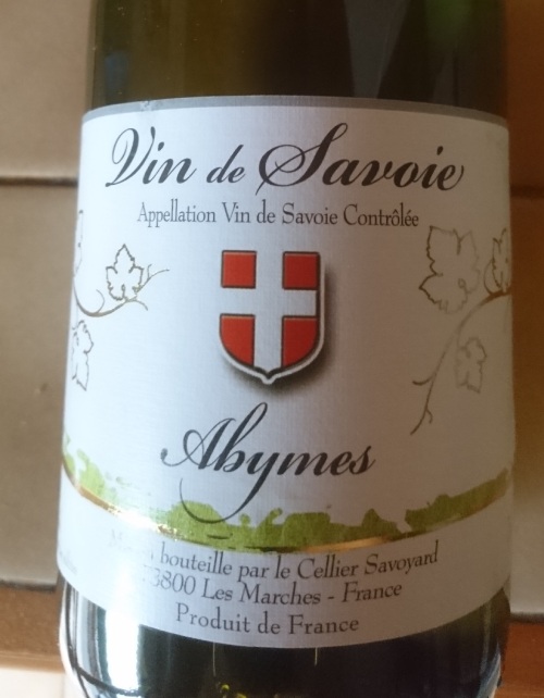 Rượu vang Pháp Vin de Savoie Abymes Blanc 2010