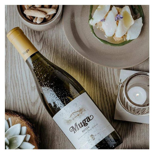 Rượu vang Tây Ban Nha Muga White Rioja