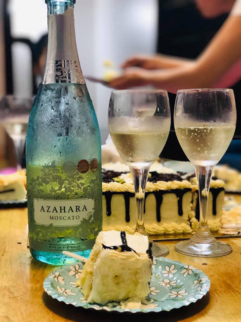 Rượu vang Úc Azahara Sparkling Moscato