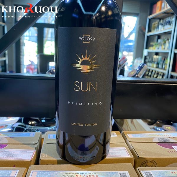 Rượu vang Ý Sun Primitivo Limited