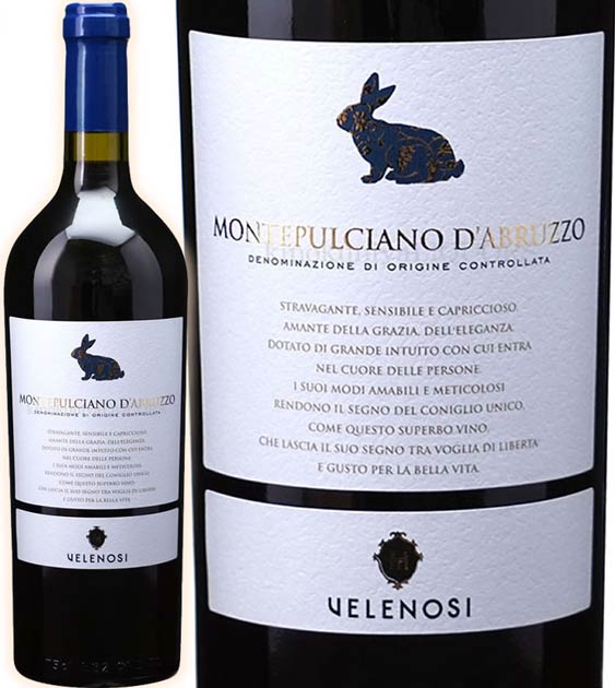 Rượu vang Ý Velenosi Montepulciano d’Abruzzo