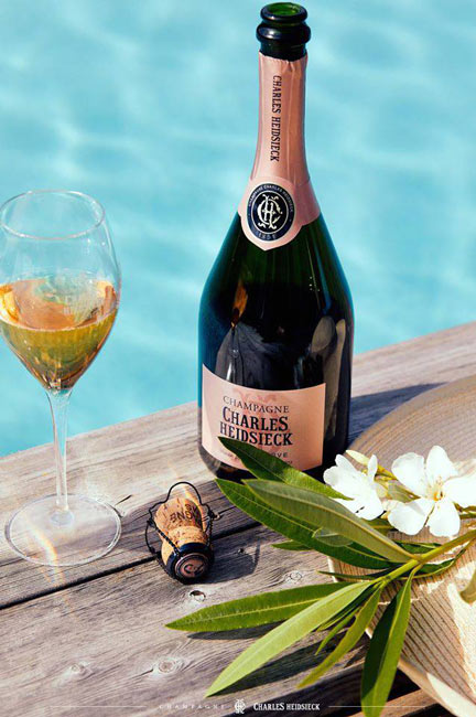 Rượu Champagne Pháp Charles Heidsieck Rosé Réserve