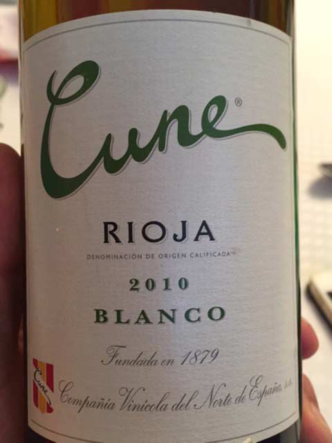 Rượu vang Tây Ban Nha Cune Rioja Blanco
