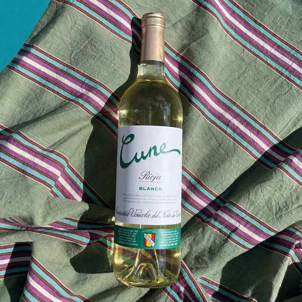 Rượu vang Tây Ban Nha Cune Rioja Blanco