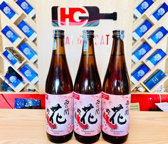 [CHÍNH HÃNG] Rượu Sake Nishinoseki Hana
