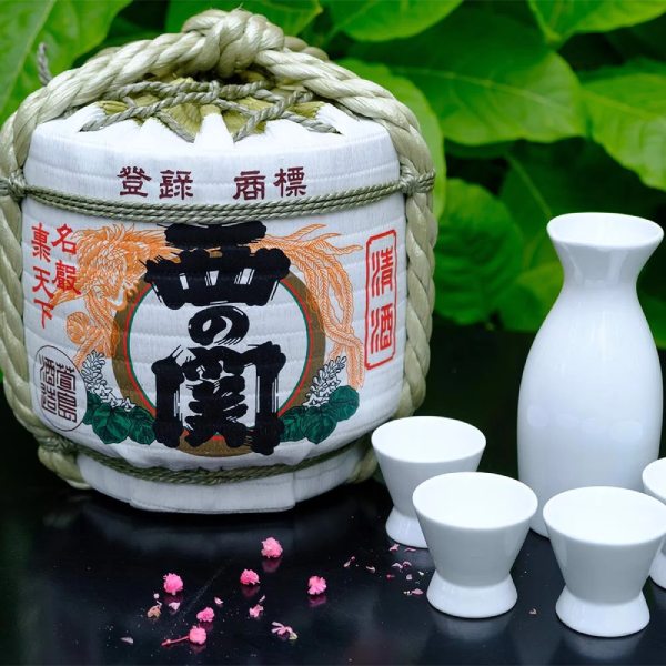 Rượu Sake Nishinoseki Hana Barrel