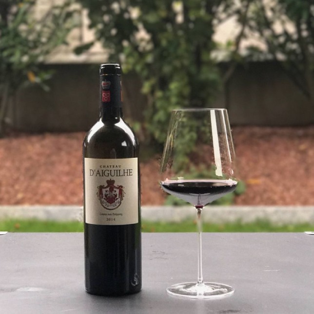 Rượu vang Pháp Chateau D'Aiguilhe 2014