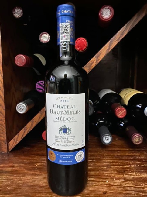 Rượu vang Pháp Chateau Haut Myles 2013