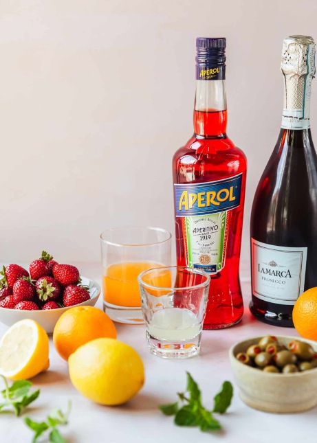 Rượu Liqueur Ý Aperol Aperitivo