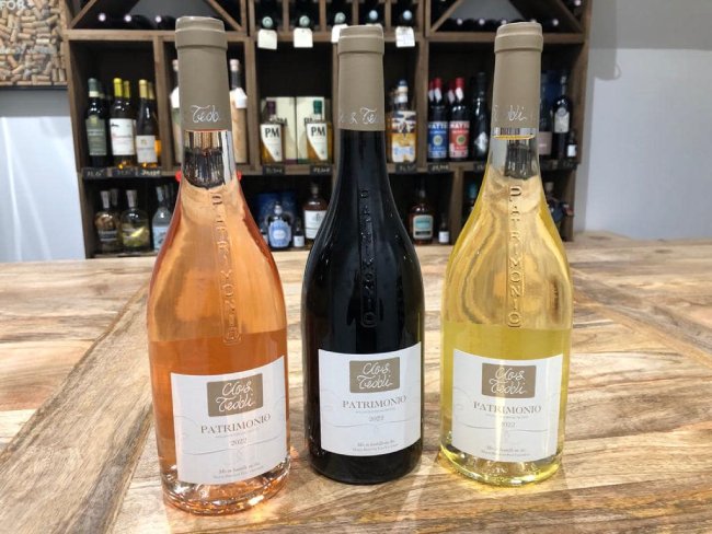 Rượu vang Pháp Clos Teddi Patrimonio Rouge