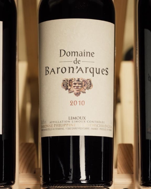 Rượu vang Pháp Domaine De Baron Arques 2010
