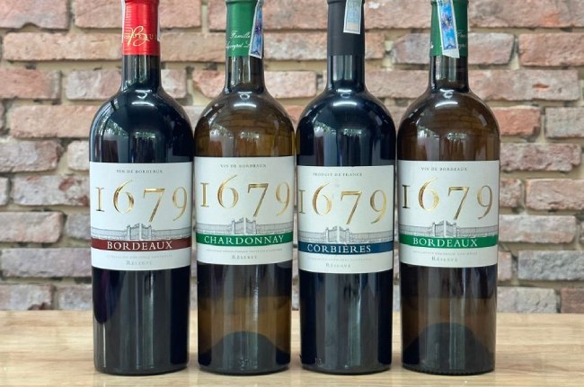 Rượu Vang Pháp 1679 Bordeaux Blanc