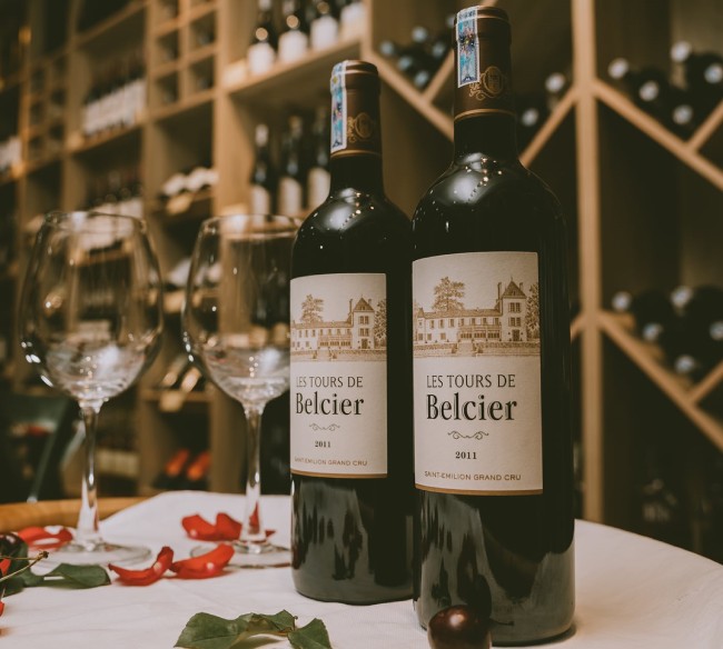Rượu vang Pháp Les Tours de Belcier Saint Emilion Grand Cru Classe