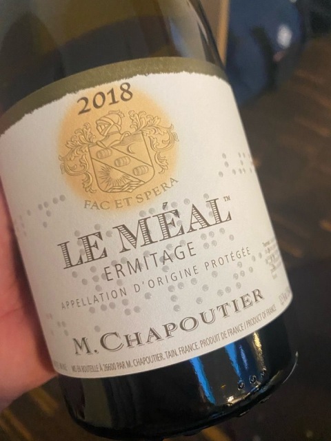Rượu vang Pháp M.Chapoutier Le Meal Blanc 2015