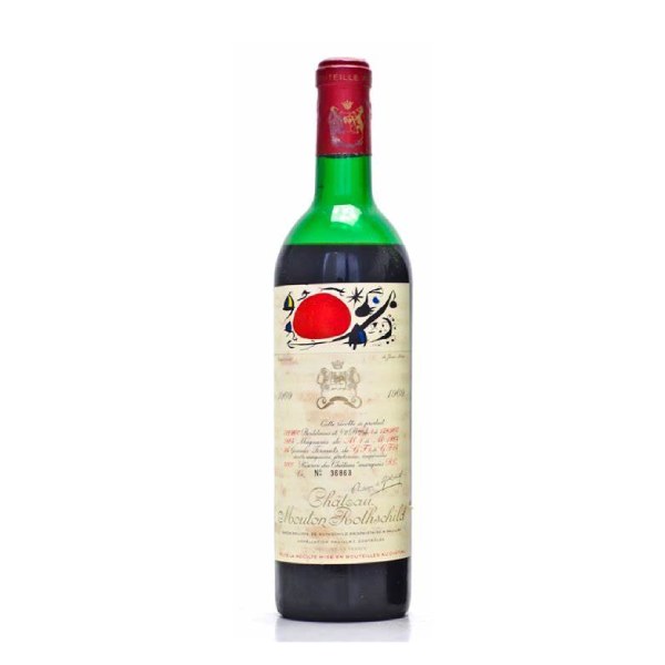 Rượu vang Pháp Chateau Mouton Rothschild 1969