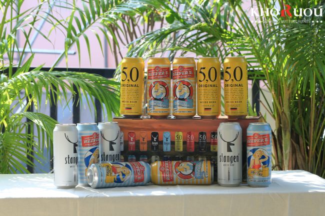 Xách Bia Tết 12 Lon Bia Đức Mix 4 Loại