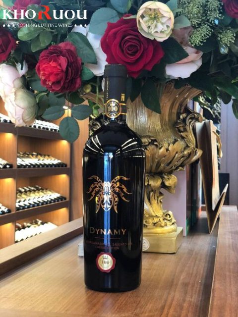 Rượu Vang Ý Dynamy Negroamaro Del Salento