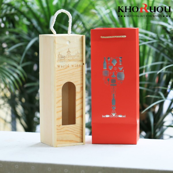 Rượu Vang Pháp Claire De Jour Cabernet Sauvignon kèm hộp gỗ