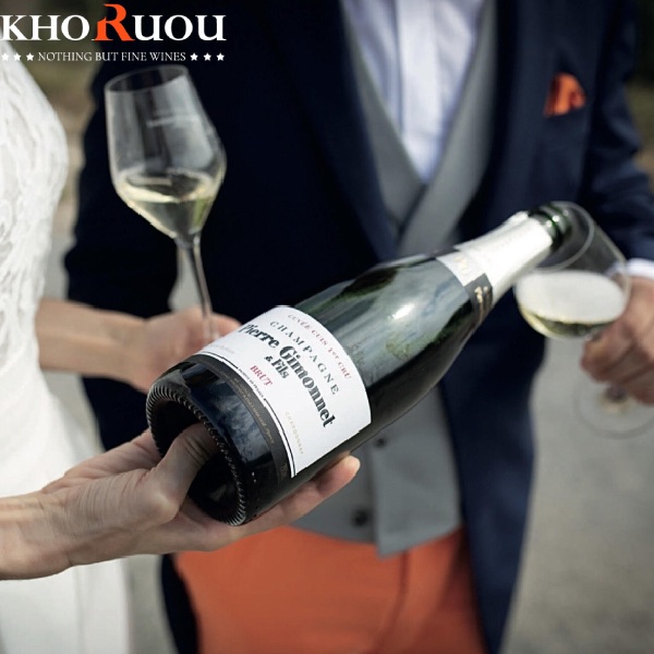 Rượu Champagne Pháp Pierre Gimonnet Brut Cuis khoruou