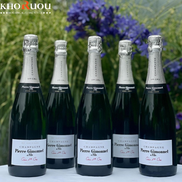 Rượu Champagne Pháp Pierre Gimonnet Brut Cuis Premier Cru khoruou
