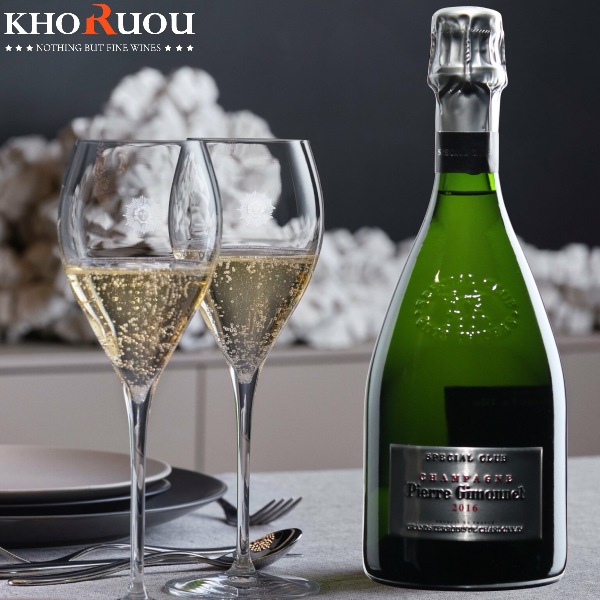 Rượu Champagne Pháp Pierre Gimonnet Special Club Cuvée "Grands Teroirs de Chardonnay" khoruou