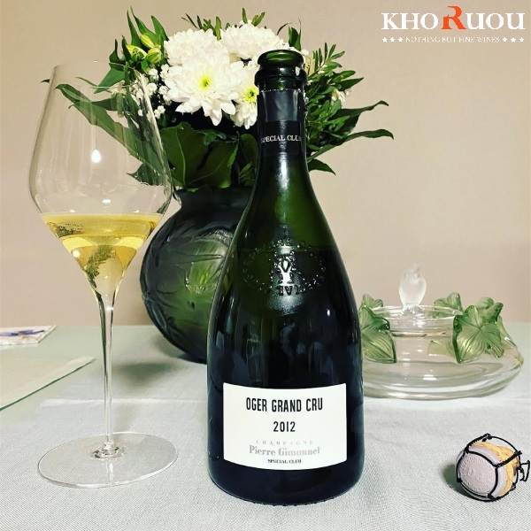 Rượu Champagne Pháp Pierre Gimonnet Special Club Grand Cru Oger khoruou