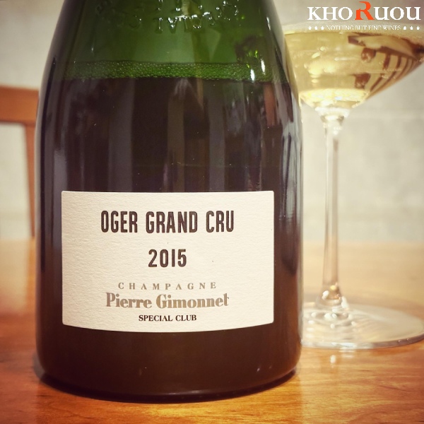 Rượu Champagne Pháp Pierre Gimonnet Special Club Grand Cru Oger khoruou