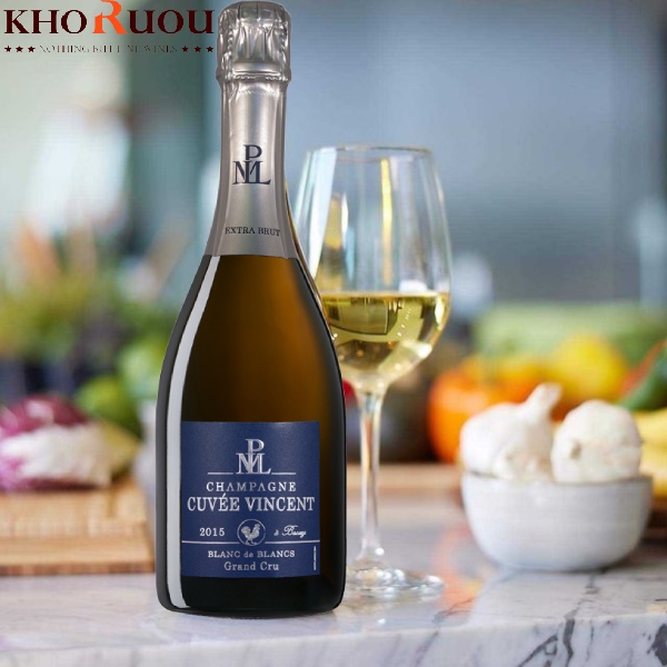 Rượu Champagne Pháp P. Louis Martin Grand Cru Blanc de Blancs khoruou