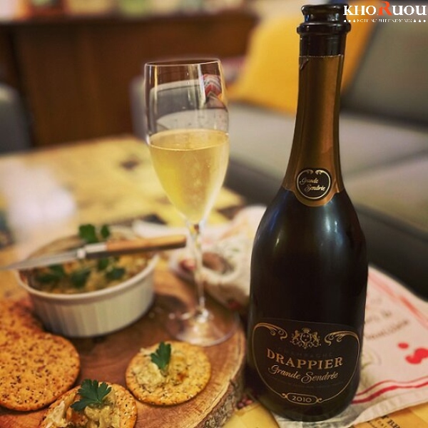 Rượu Champagne Pháp Drappier La Grande Sendrée khoruou
