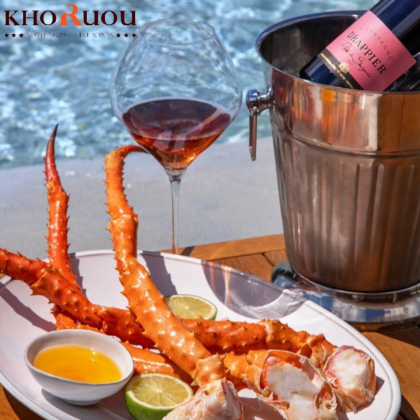 Rượu Champagne Pháp Drappier Rosé de Saignée khoruou