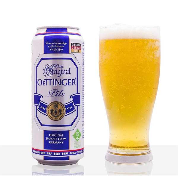 Bia Đức Oettinger Pils 4.7%