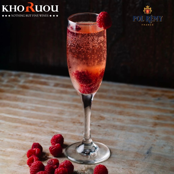 Rượu Vang Nổ Pháp Pol Rémy Framboise khoruou
