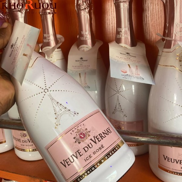 Rượu Vang Sủi Pháp Veuve Du Vernay Rosé khoruou