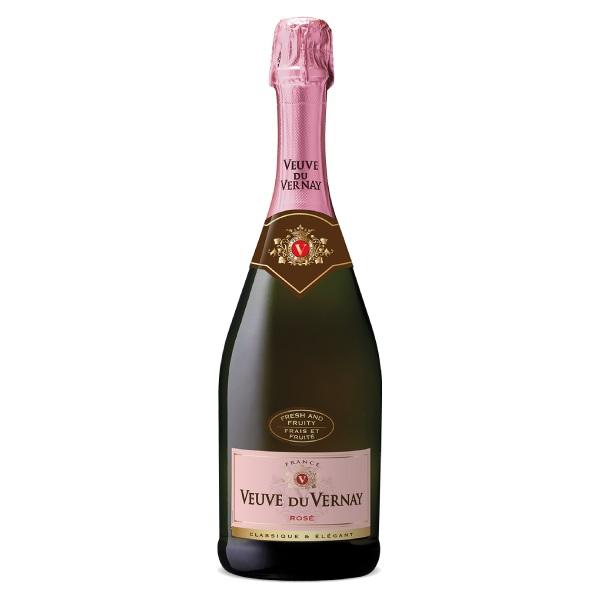 Rượu Vang Sủi Pháp Veuve Du Vernay Rosé