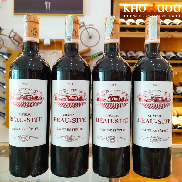 Rượu vang Pháp Château Beau-Site "Cru Bourgeois Supérieur" khoruou