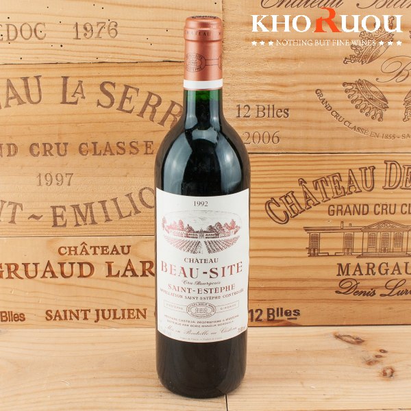 Rượu vang Pháp Château Beau-Site "Cru Bourgeois Supérieur" khoruou