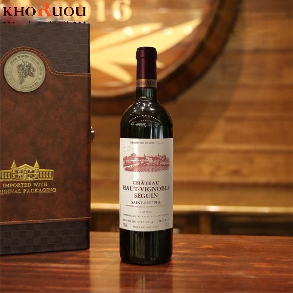 Rượu vang Pháp Château Haut-Vignoble Seguin khoruou