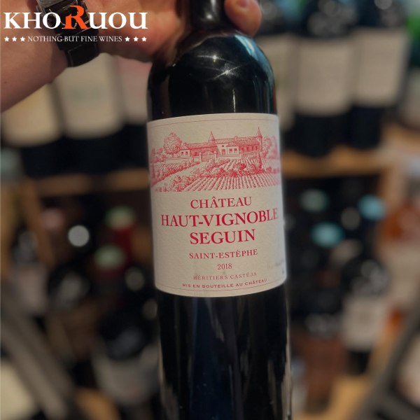 Rượu vang Pháp Château Haut-Vignoble Seguin khoruou