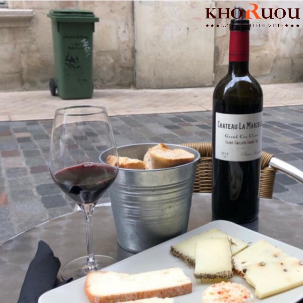 Rượu vang Pháp Château La Marzelle khoruou