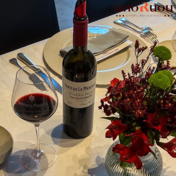 Rượu vang Pháp Château La Marzelle khoruou