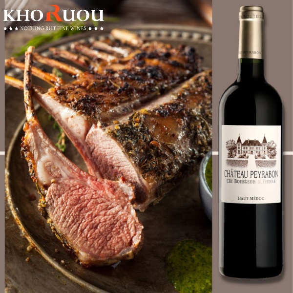 Rượu vang Pháp Château Peyrabon Cru Bourgeois khoruou