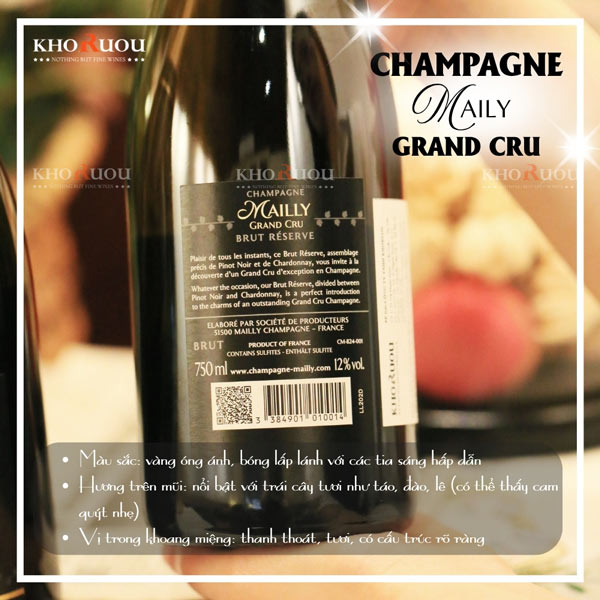 Champagne Mailly Grand Cru