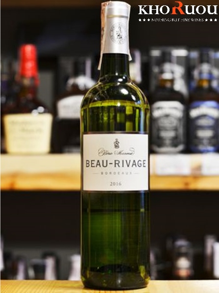Rượu vang Pháp Beau-Rivage Blanc khoruou
