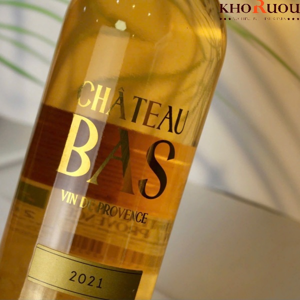 Rượu vang Pháp Château Bas Rosé Bio Wine khoruou